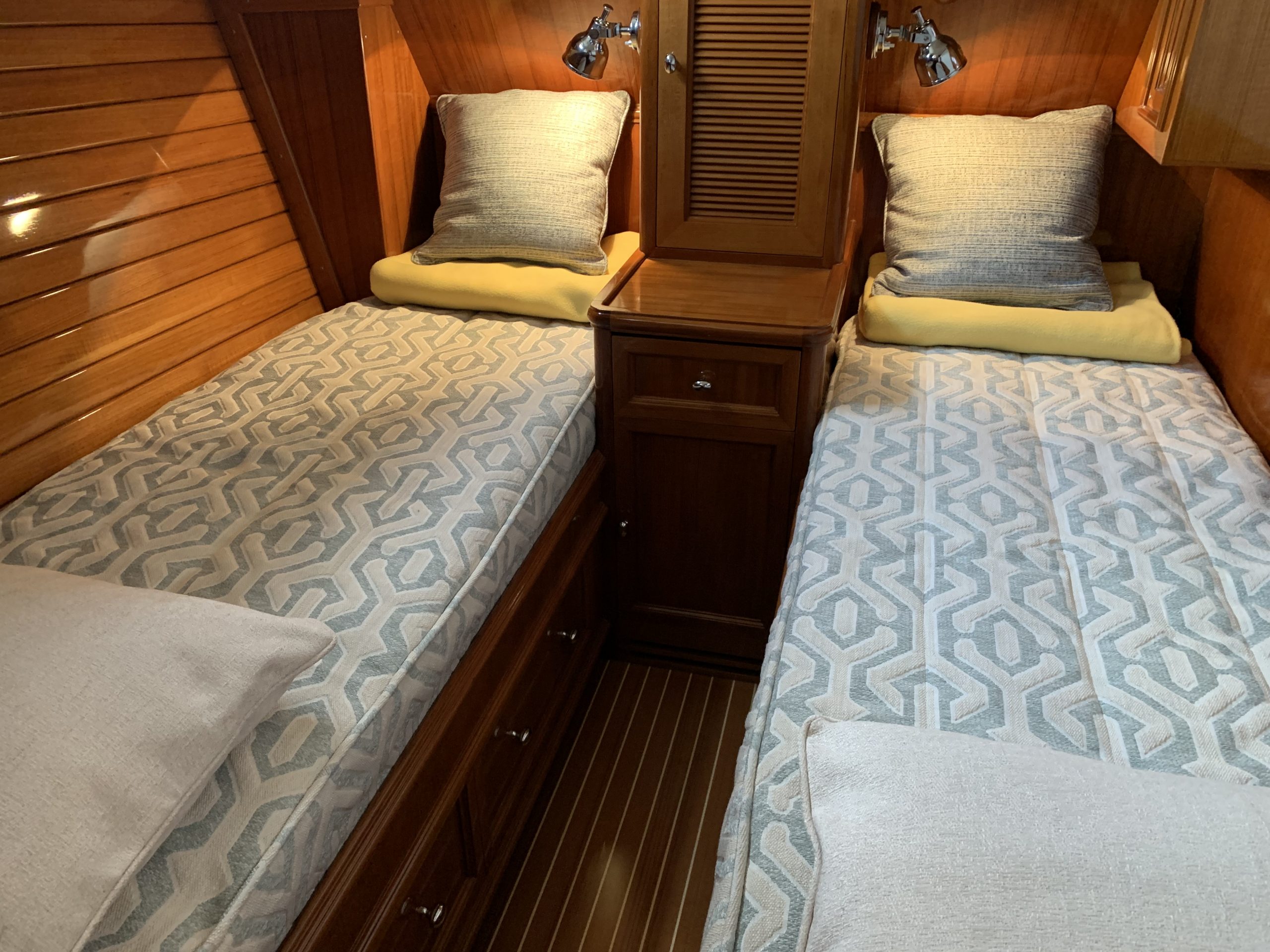 View Our Best Boat Bedding Package Examples & Fabric Choices