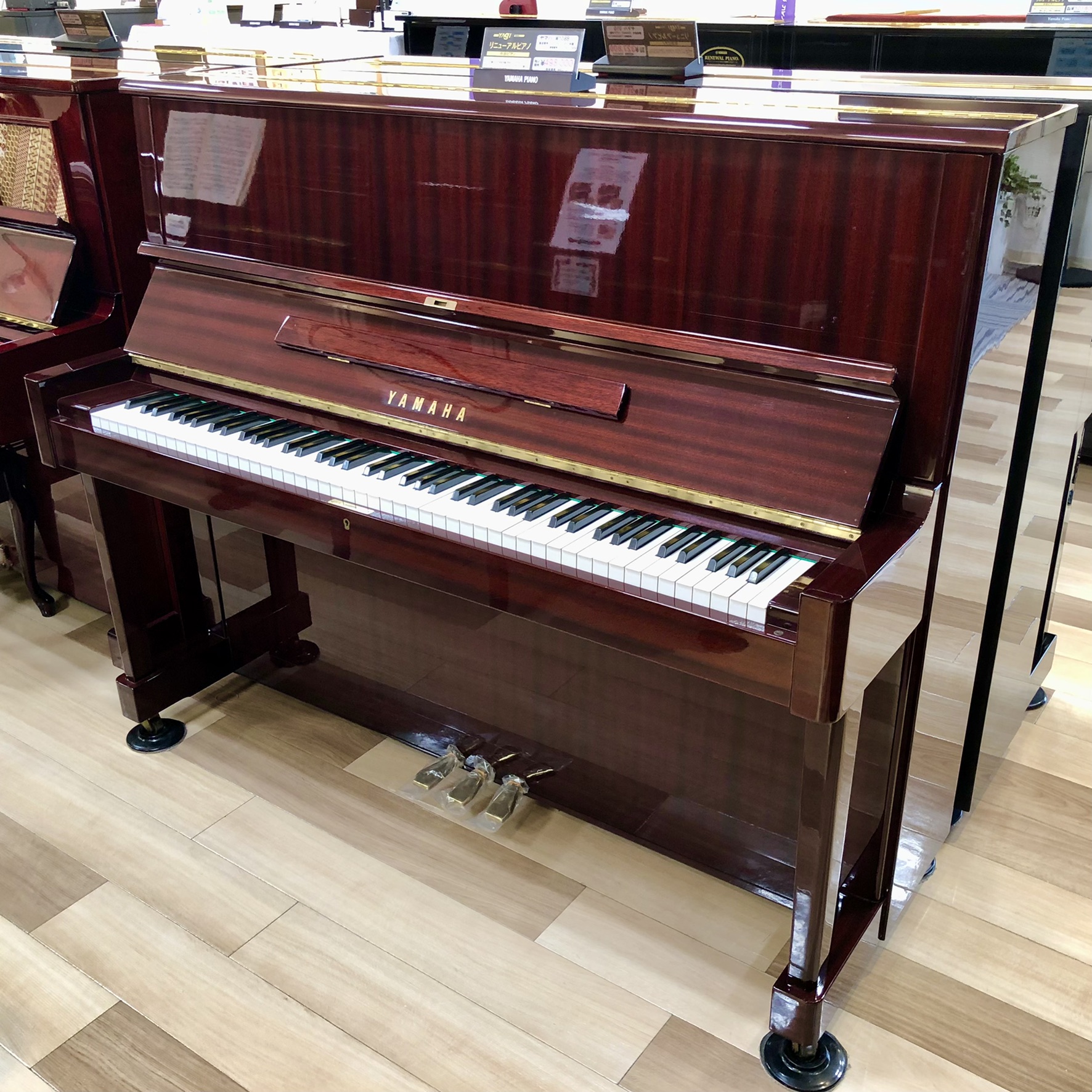 中古アップライトピアノ【ヤマハ／W108B】愛知 サロン 矢木楽器