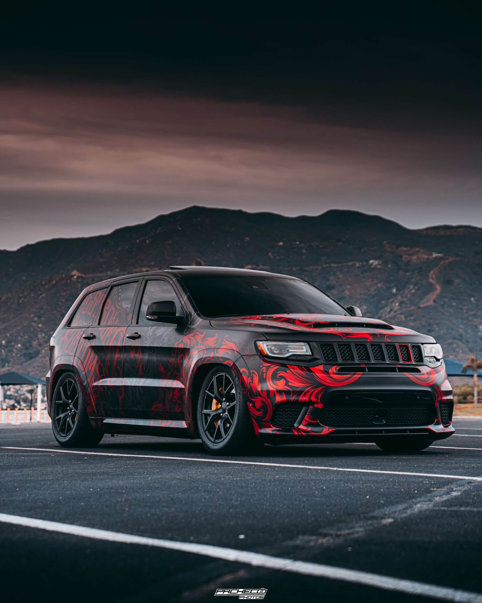 Jeep Grand Cherokee Trackhawk 2019 DESTROYED CUSTOMS Yagodesign