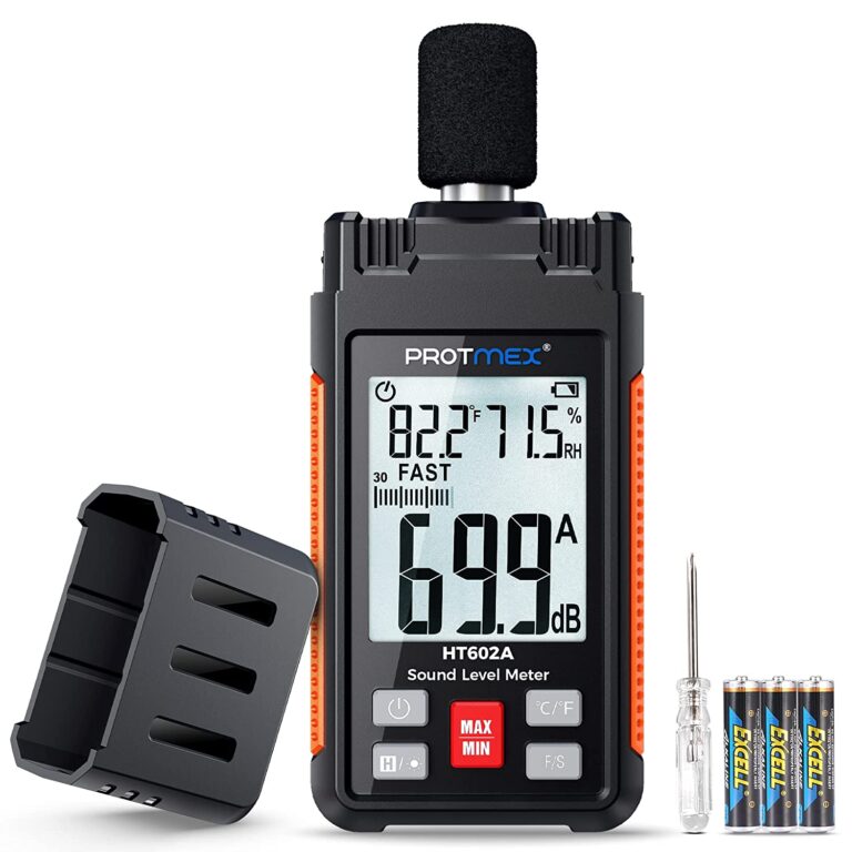 7 Best Decibel Meters (Sound & noise detection 2024)