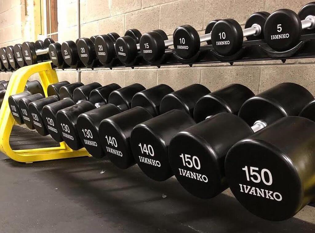 Commercial Dumbbell Rack