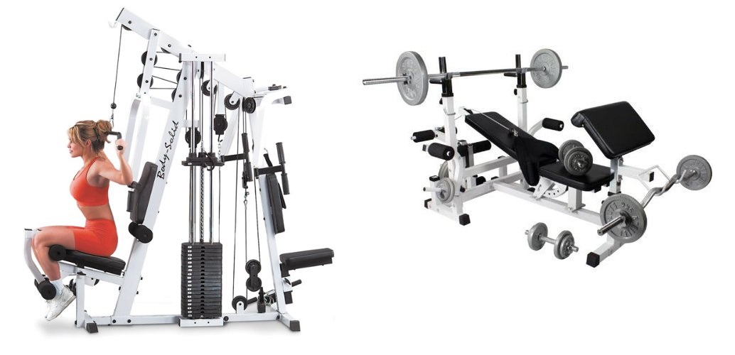 Figure 4 Plate loading vs free weight Universal Weight Machine Image