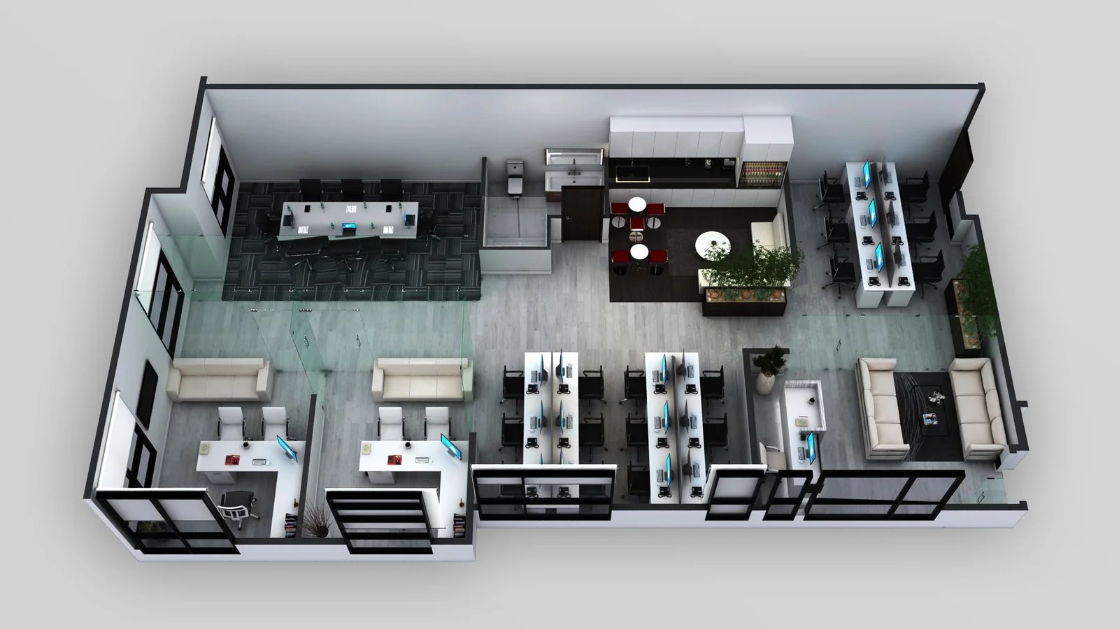 3D Floor Plan Design, Interactive 3D Floor Plan Yantram Studio