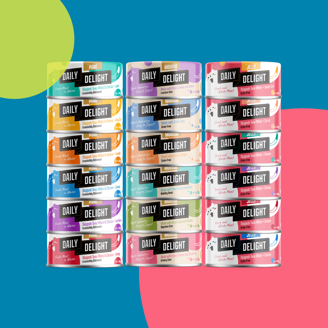 Daily Delight 100 Humangrade Cat Food Supplier Singapore Yappy Pet
