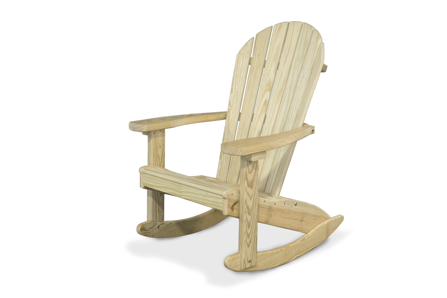 Wood Adirondack Rocking Chair YardCraft