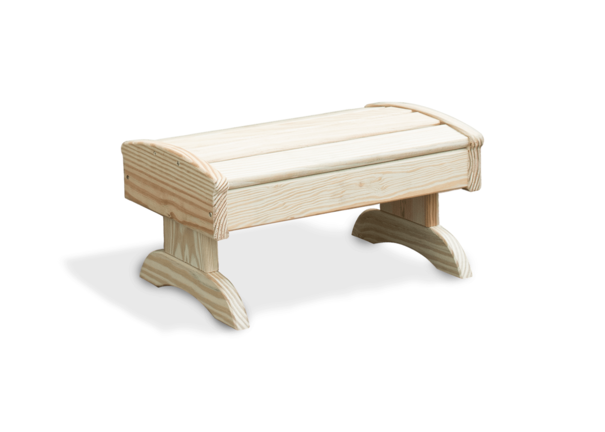 Wood Adirondack Foot Stool YardCraft