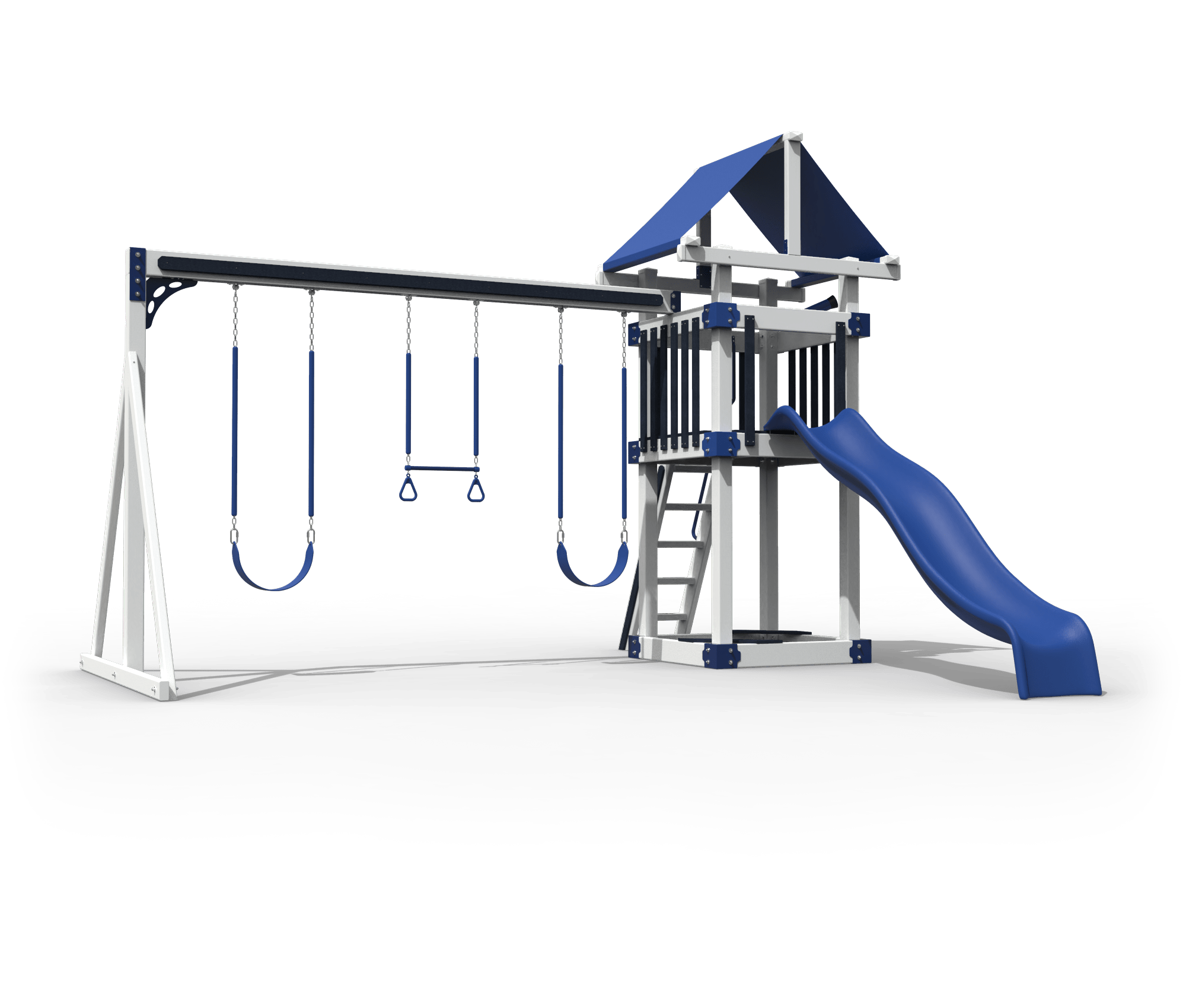 Nova Vinyl Playset for Smaller Backyards YardCraft