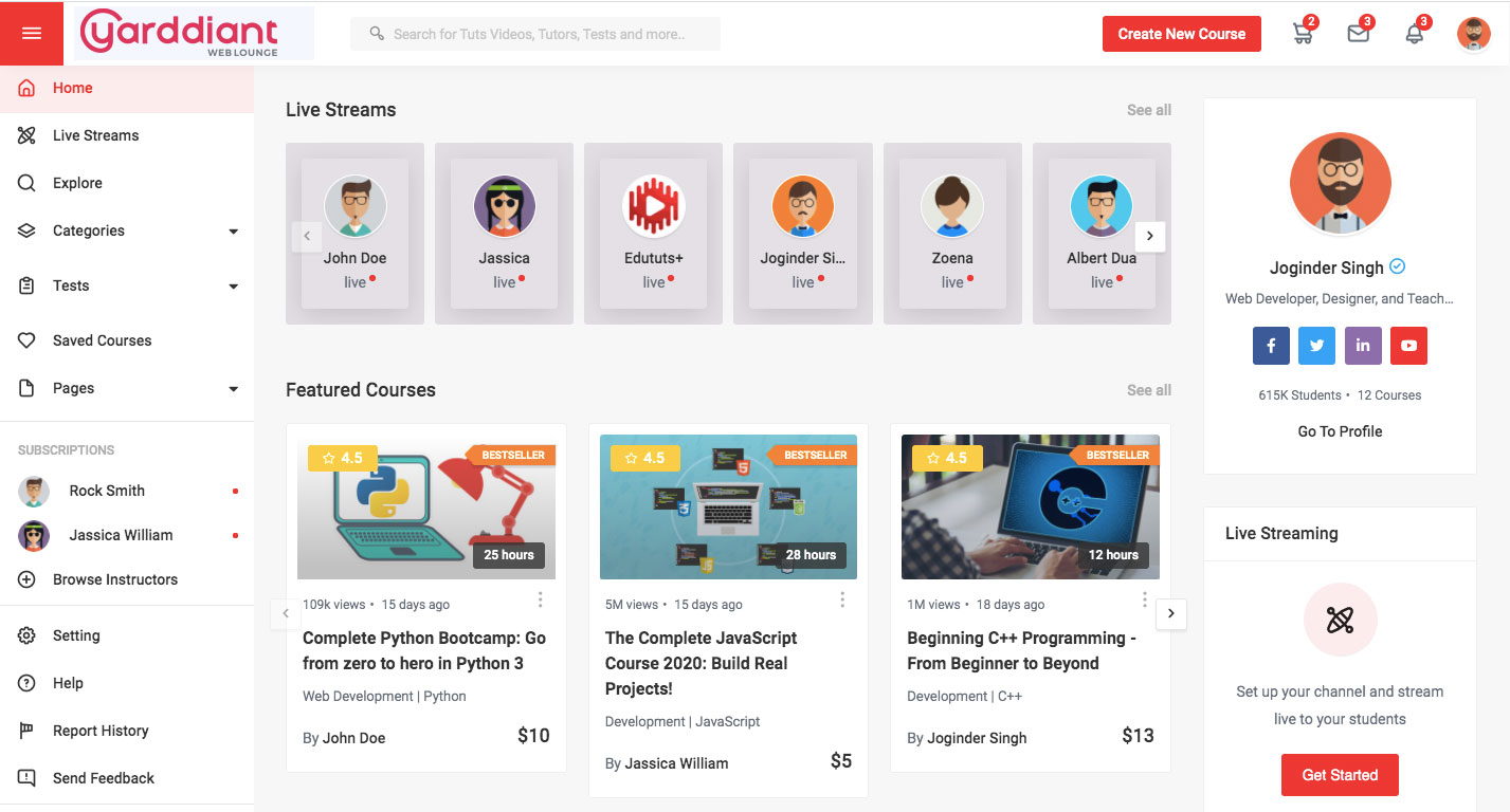 e learning management system software (LMS)