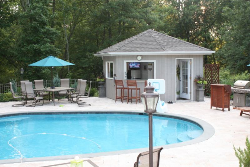 16 Decorative Pool House Bar Designs House Plans 13907