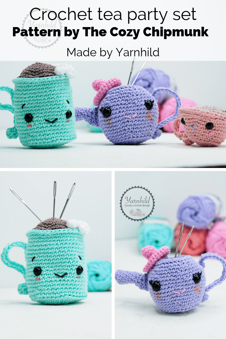 Crochet tea party set — Fun and easy crochet patterns