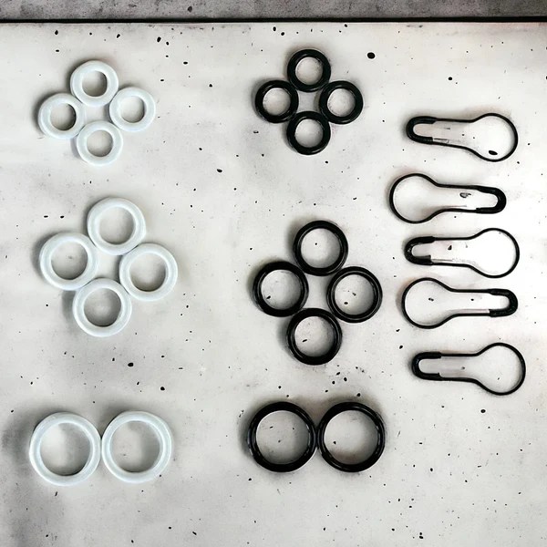 Firefly Notes Stitch Markers for Knitters Yarn Loop