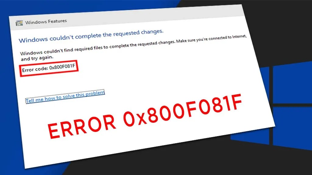 Net framework 3.5 ошибка 0x800f081f. 0x800f081f. cara memperbaiki error 0x800f081f net framework. error 5.
