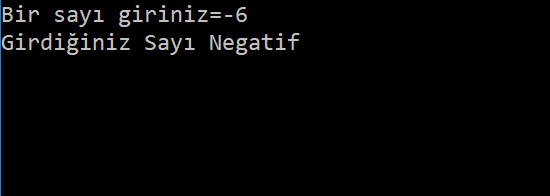 C# If � Else �rnekleri