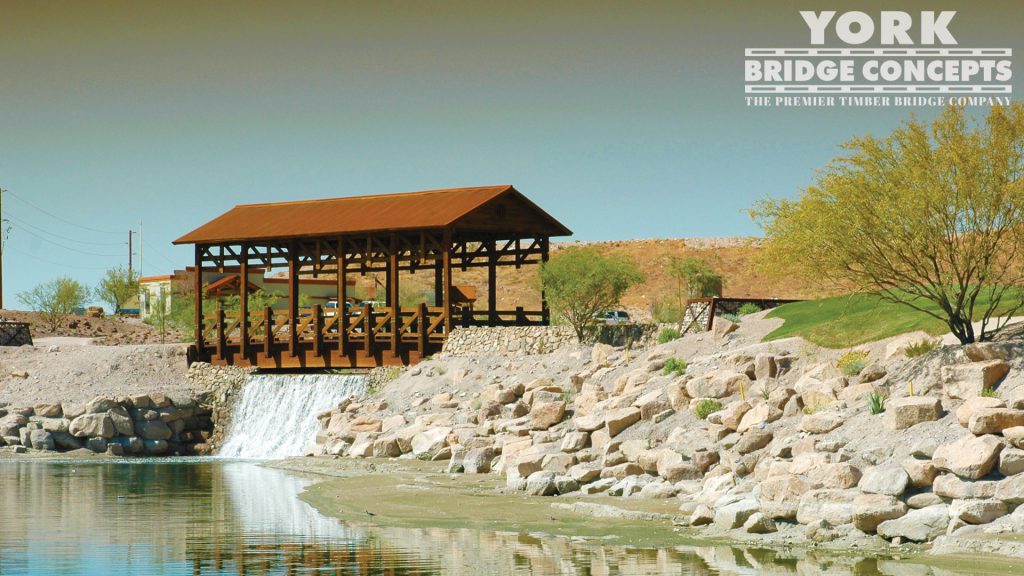 Laughlin Ranch Covered Golf Course Bridge Profile York Bridge Concepts