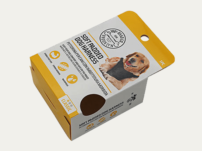 Custom Dog Harness Boxes Puppy Harness Packaging Boxes Wholesale