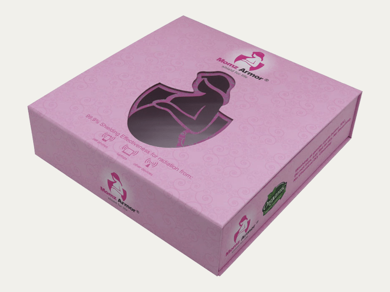 Custom Baby Blanket Boxes Infant Warming Blanket Packaging Boxes Wholesale Custom Printed