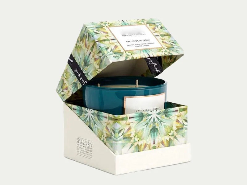 Custom Christmas Candle Boxes Custom Printed Christmas Candle Boxes