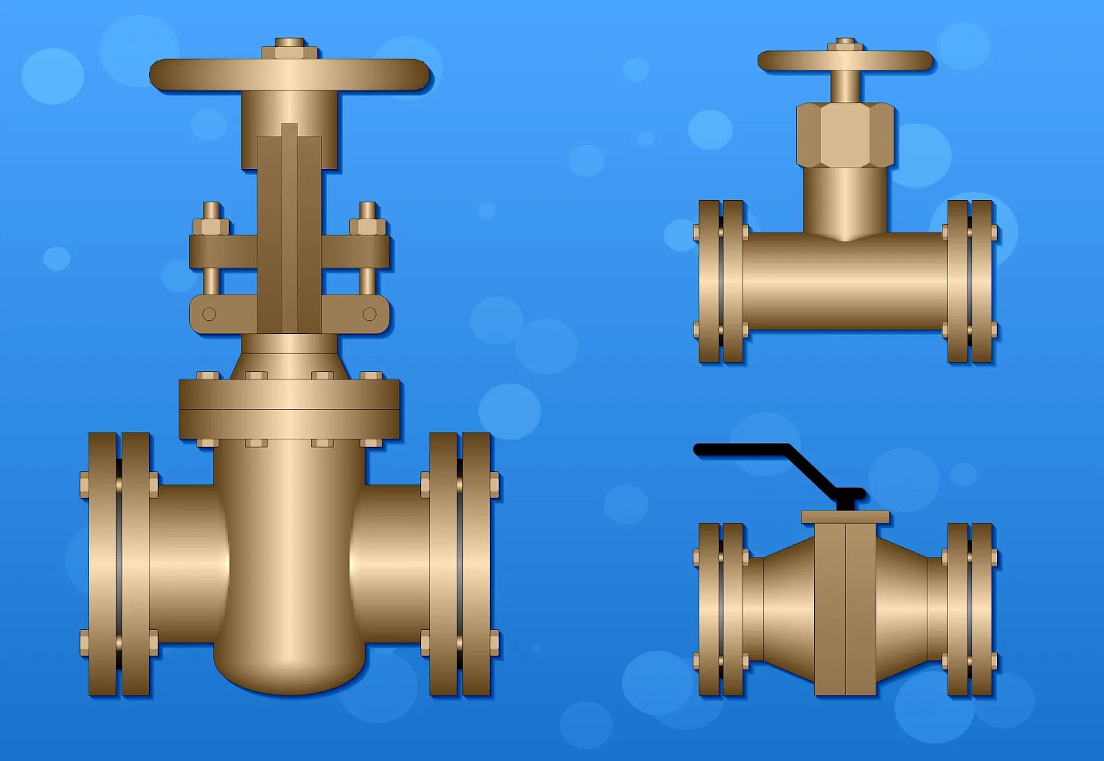 A Guide On Plumbing Valves and Fittings Brass Plumbing Angle Valves
