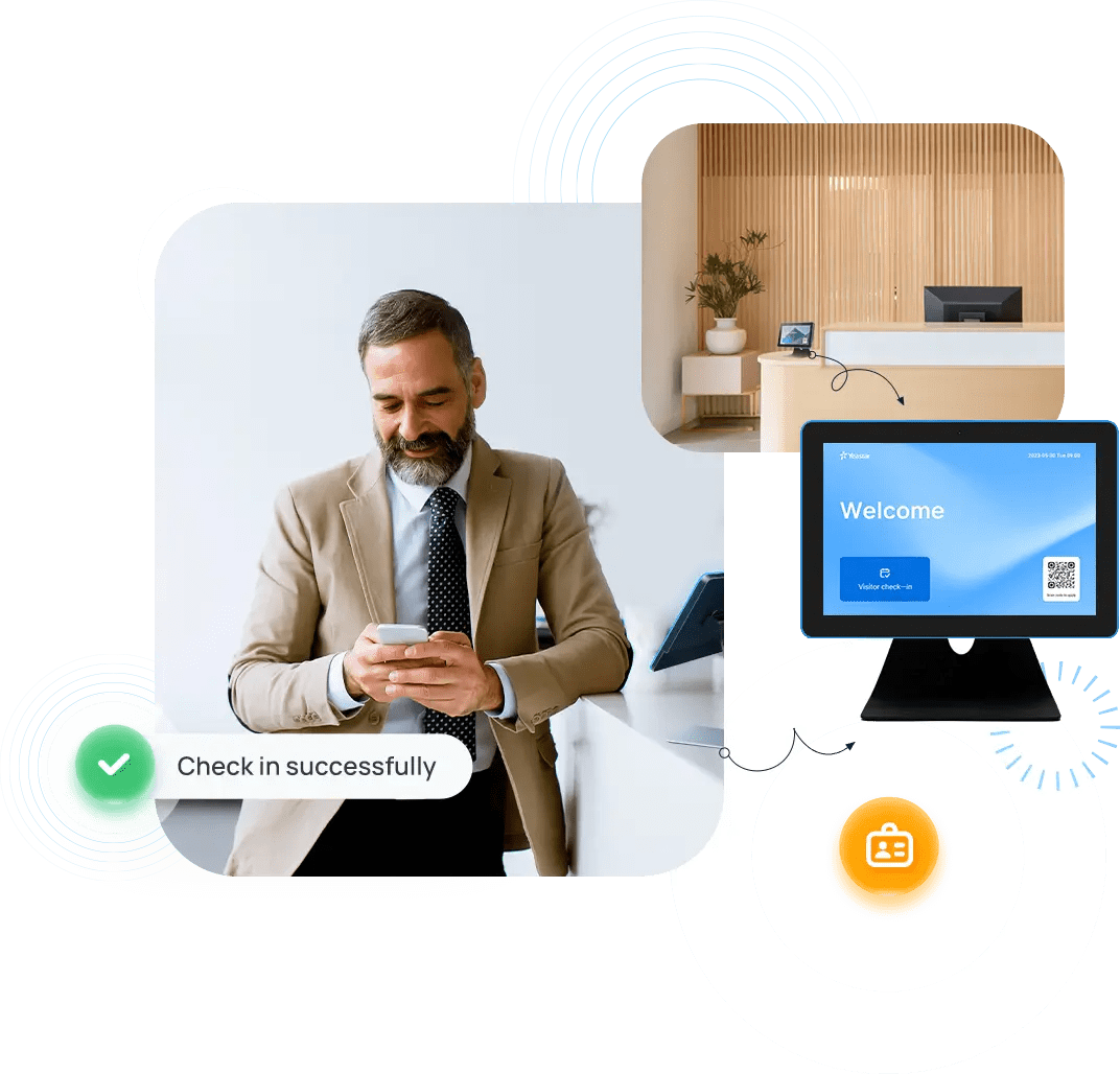 Visitor Management Kiosk Workplace Glossary Yeastar