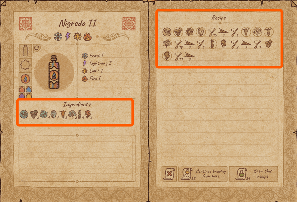 Potion Craft Potions for Alchemy Machine