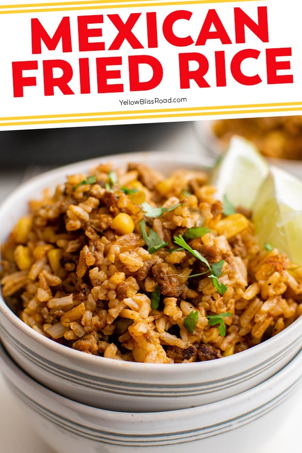 Easy One Pan One Pan Mexican Fried Rice