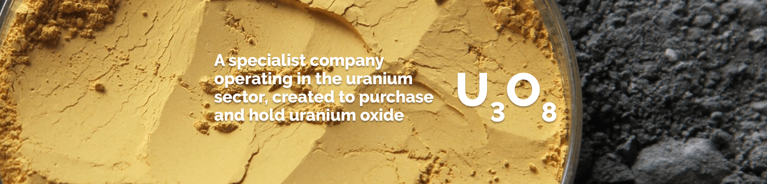 Yellow Cake plc A specialist company operating in the uranium sector