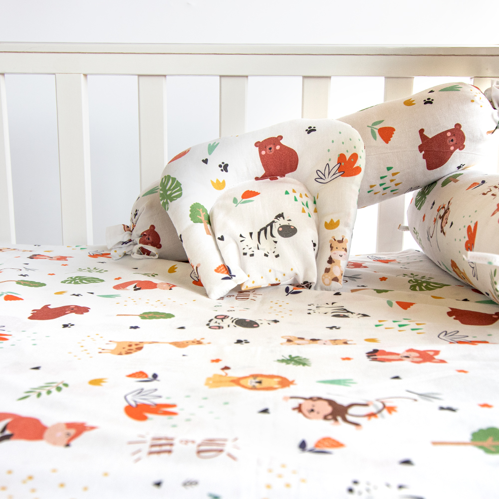 Baby Animals Bedsheet Set