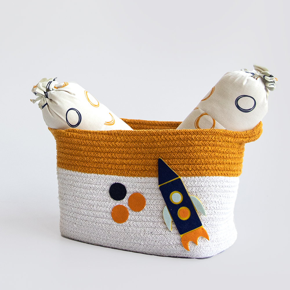 Child of the Universe Cotton Rope Basket (Medium)