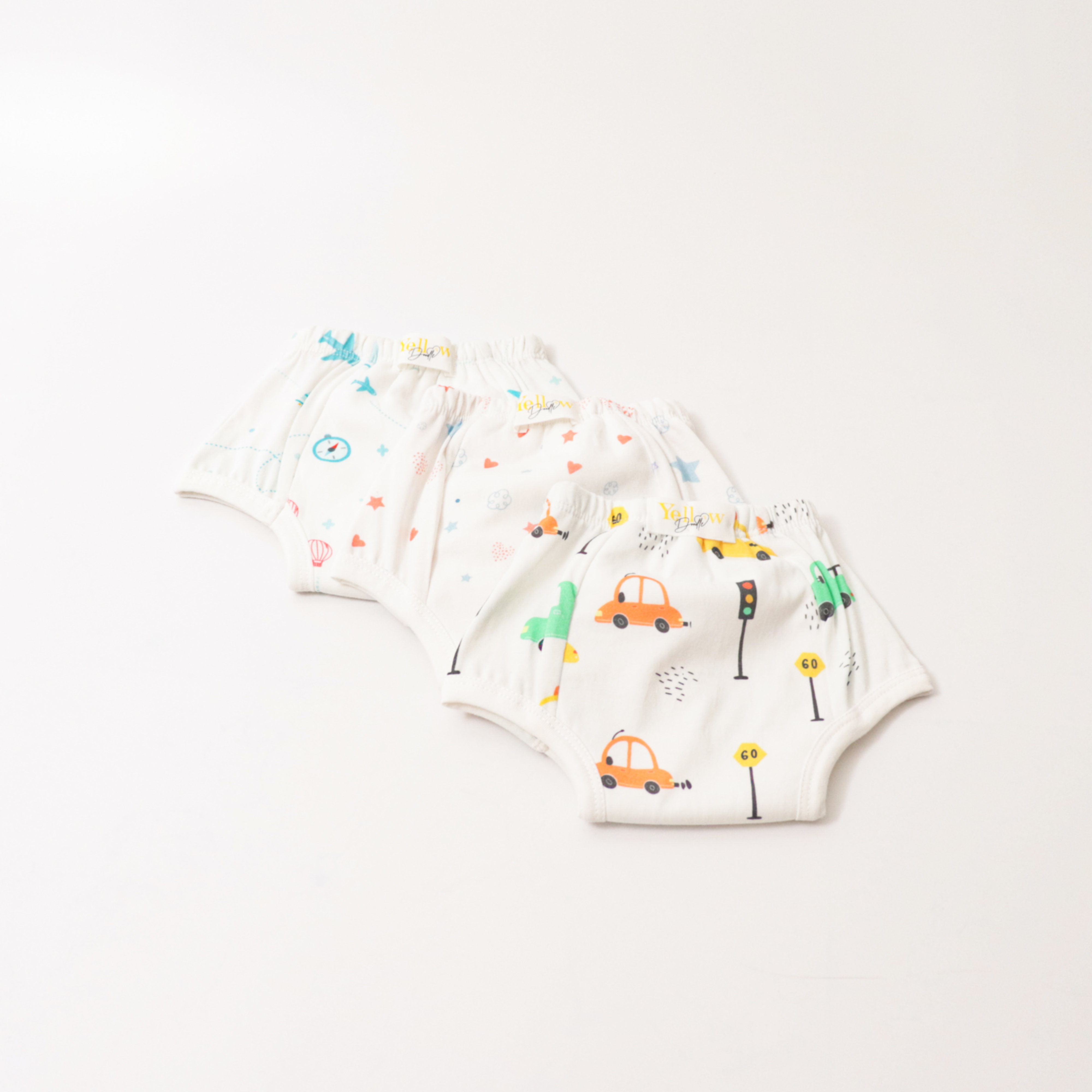 Lil Travellers (Set of 3) Pullup Toddler Training Pants