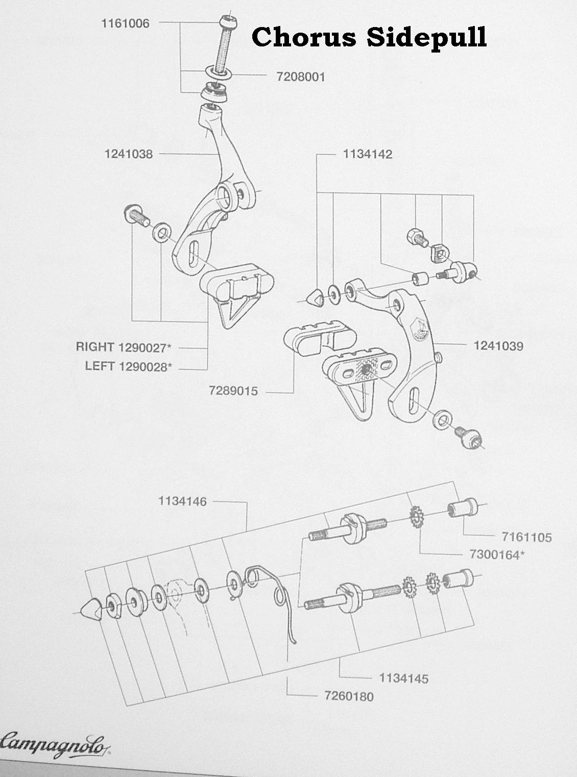 Bike Brake Parts Diagram