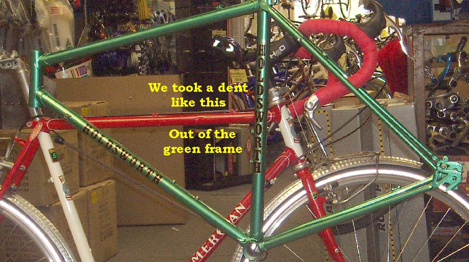 Bicycle Frame Repaint / Respray / Refinishing at Yellow Jersey