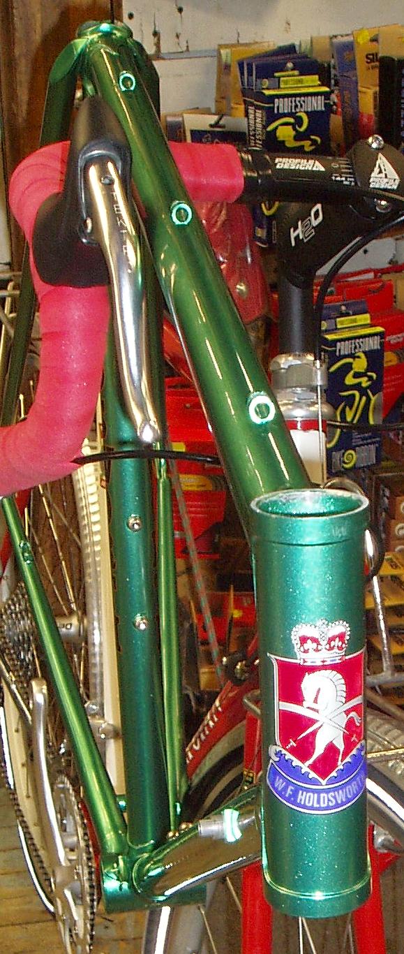 Bicycle Frame Repaint / Respray / Refinishing at Yellow Jersey