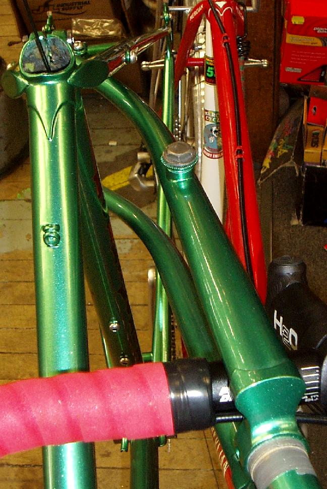 Bicycle Frame Repaint / Respray / Refinishing at Yellow Jersey