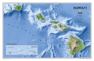 Hawaii Printable Map