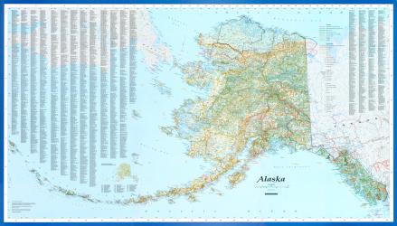 state road map of alaska