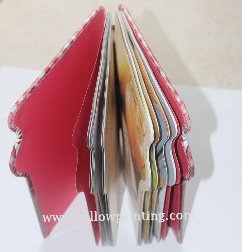 Die Cutting Paper Hardcover Board BookYellow Printing Printing