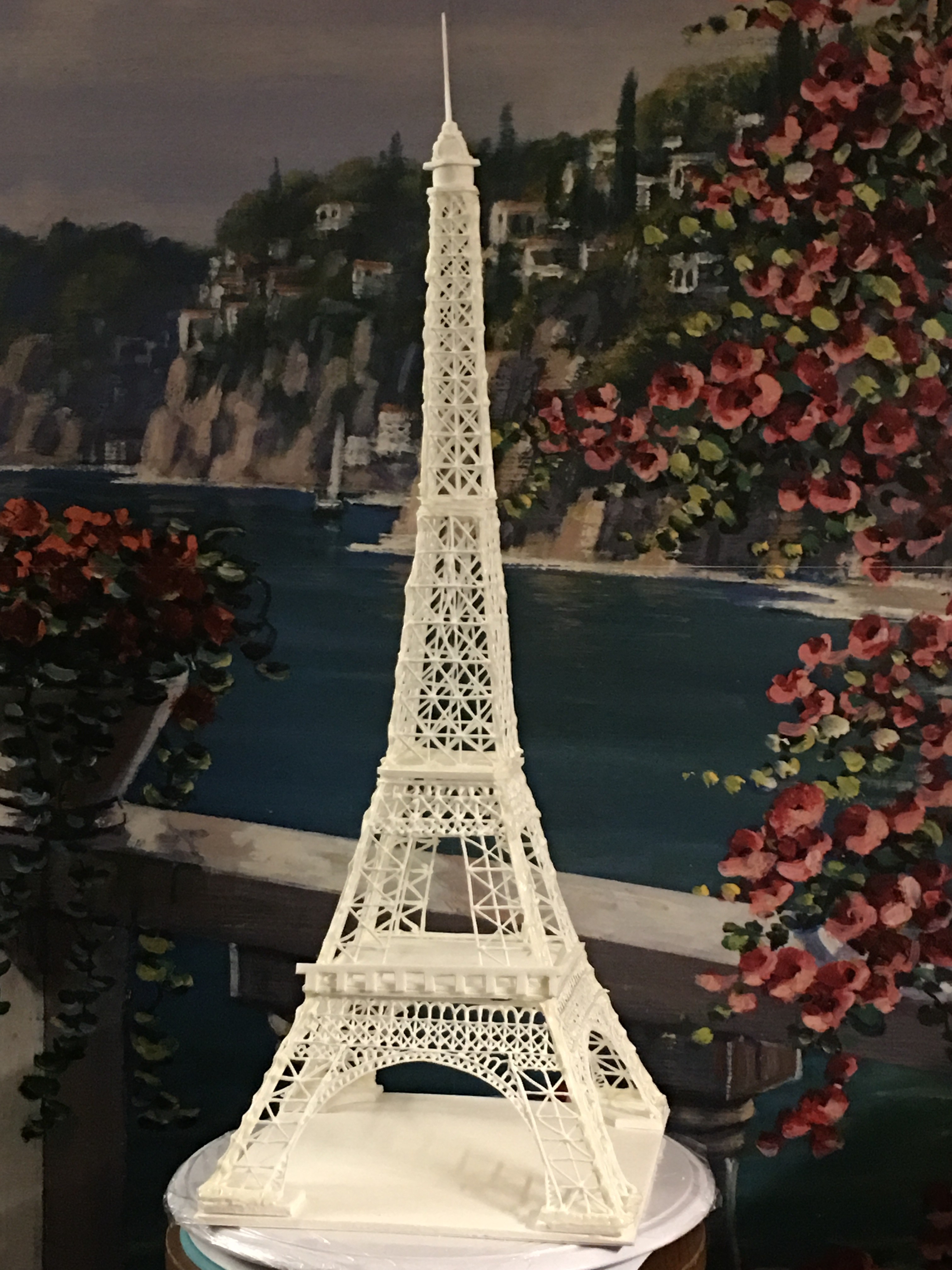 Eiffel Tower Cake Topper Yeners Way