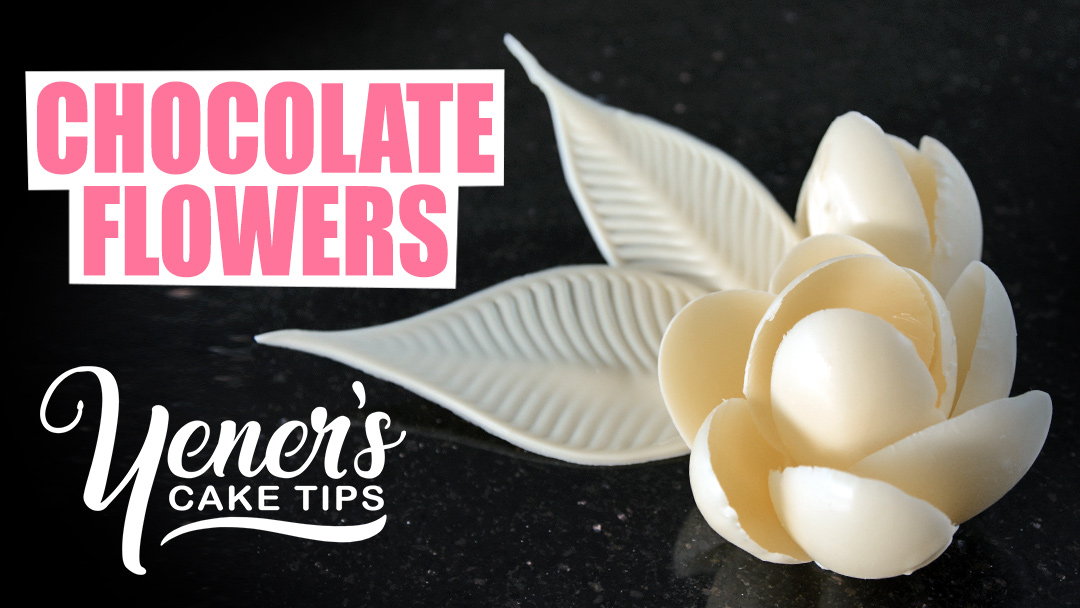 How to Make Simple CHOCOLATE FLOWERS Tutorial Yeners Way