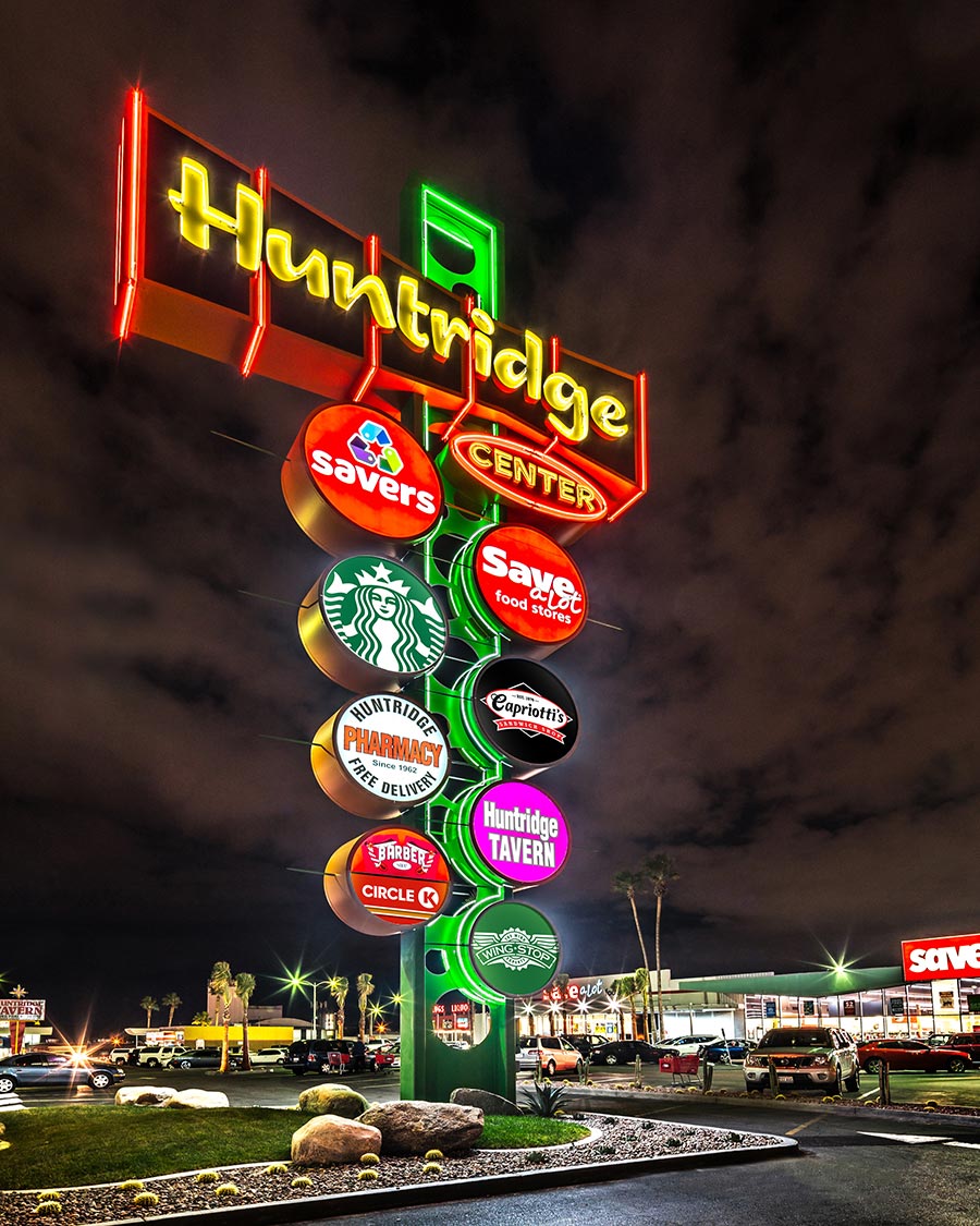 YESCO Adds Style to the Huntridge Center