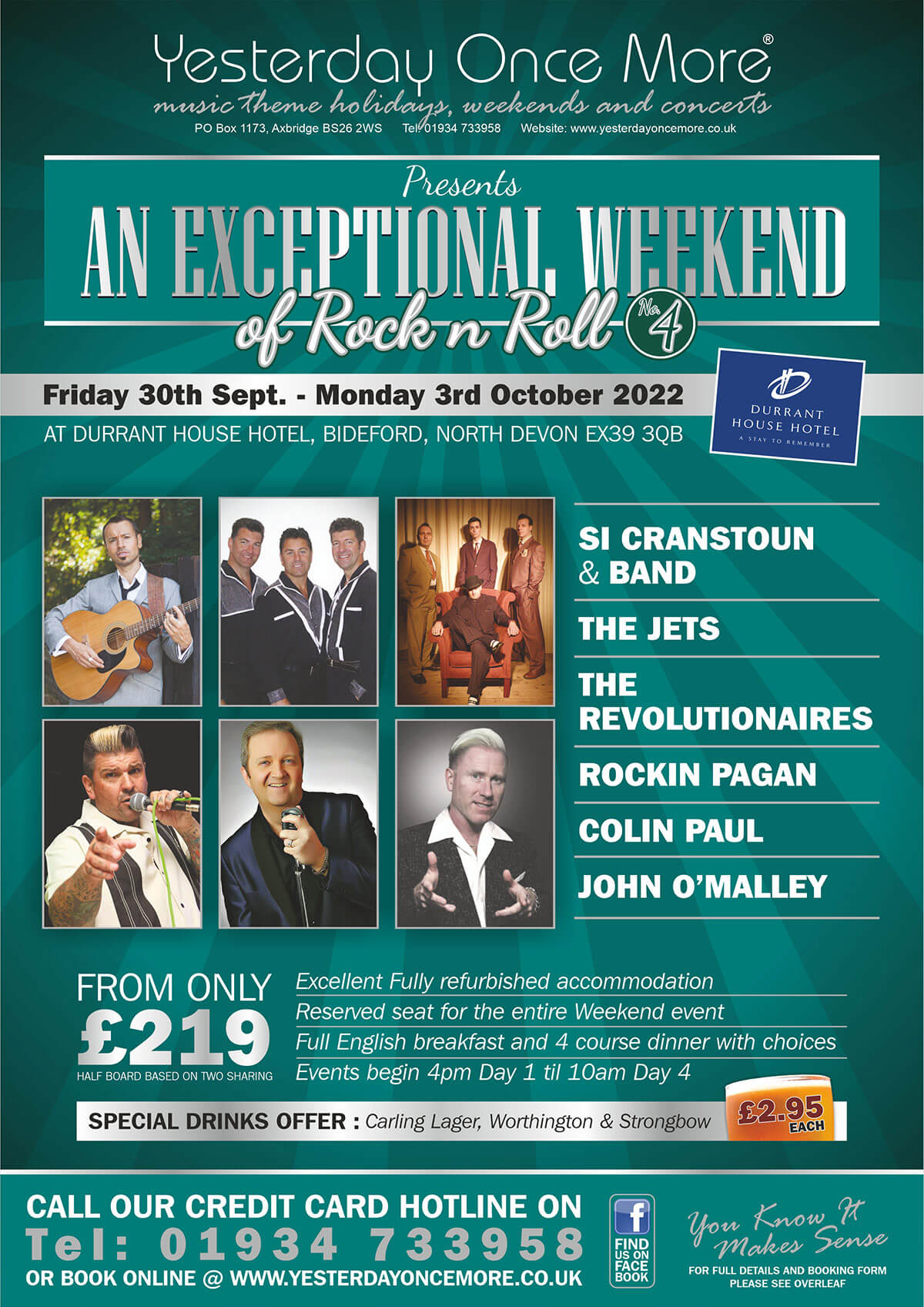 An Exceptional Weekend of Rock n Roll No.4 2022 Yesterday Once More