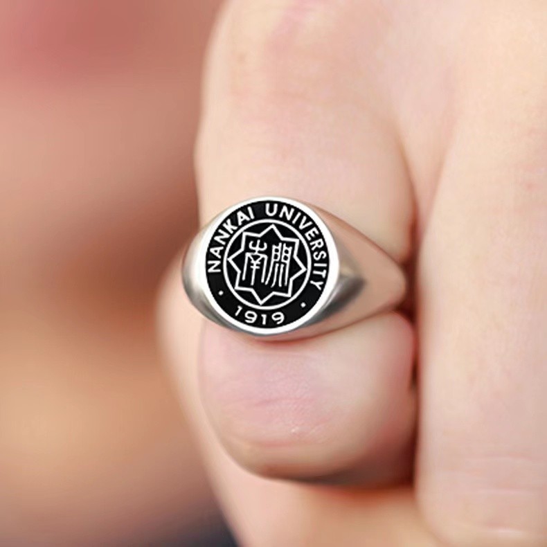 How to wear rings Custom titanium steel ring