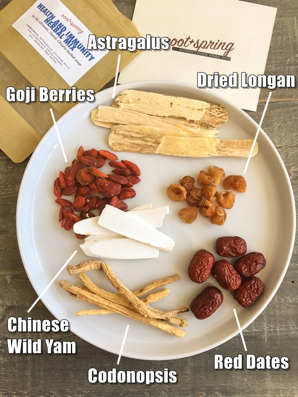 {recipe} Chinese herbal chicken soup for health and immunity