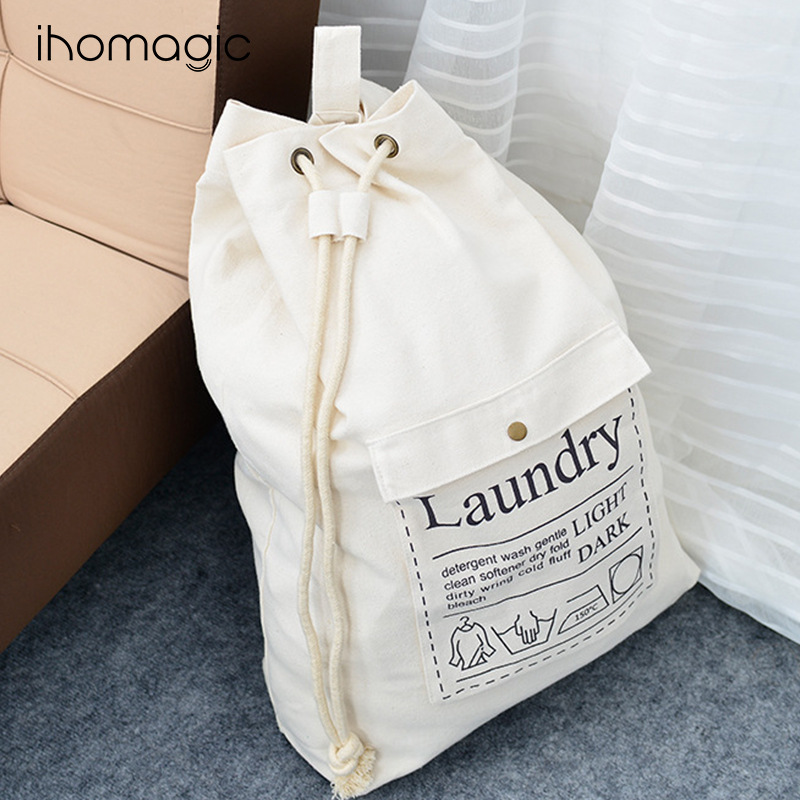 Extra Large Custom 100 Cotton Canvas Laundry Bag Yiwu Sinohood Crafts & Gifts Co., Ltd.