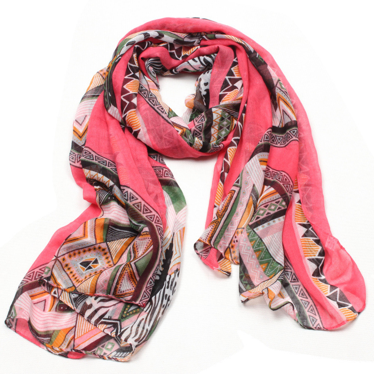 Geometric print ladies scarves wholesale Wholesale Scarf China
