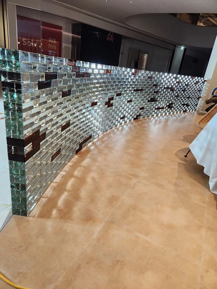 Interior Glass Blocks Partition Wall A Modern Design Solution Knowledge