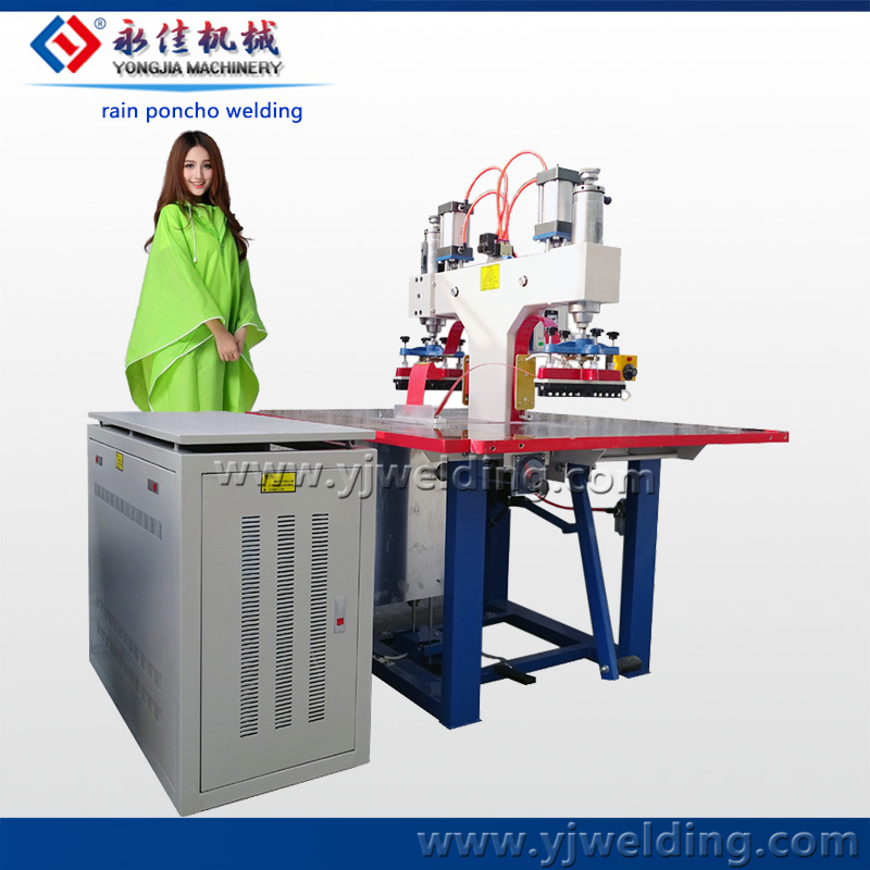 Manufacturer of High Frequency Raincoat Making Machine YongJia Machinery