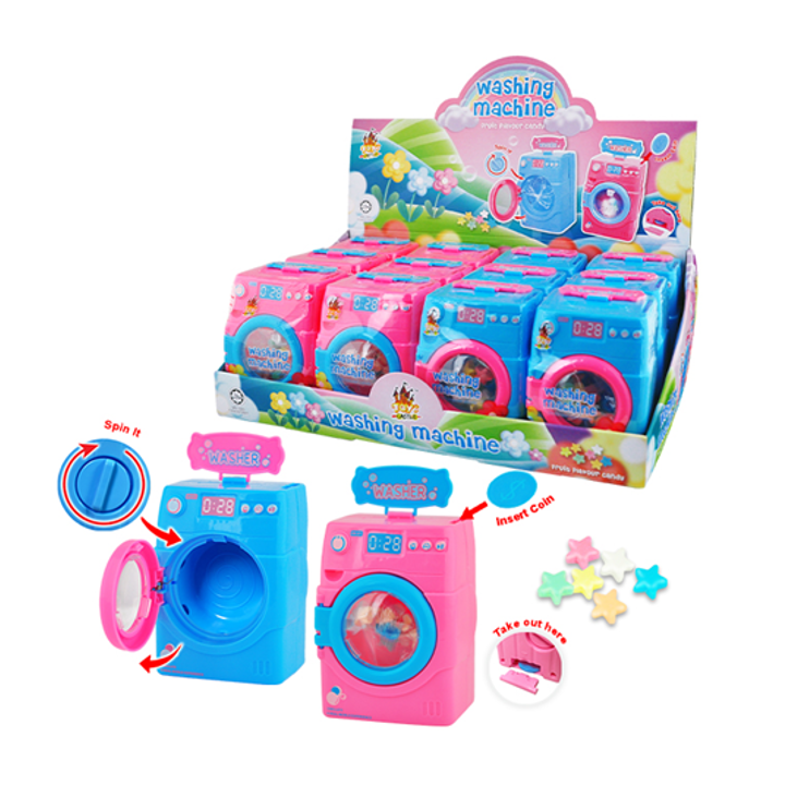 YLF Food Toy's Castle Toy's Castle Washing Machine with Candy 7g