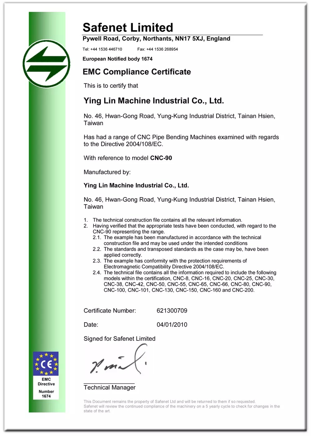 Certifications YLM Group