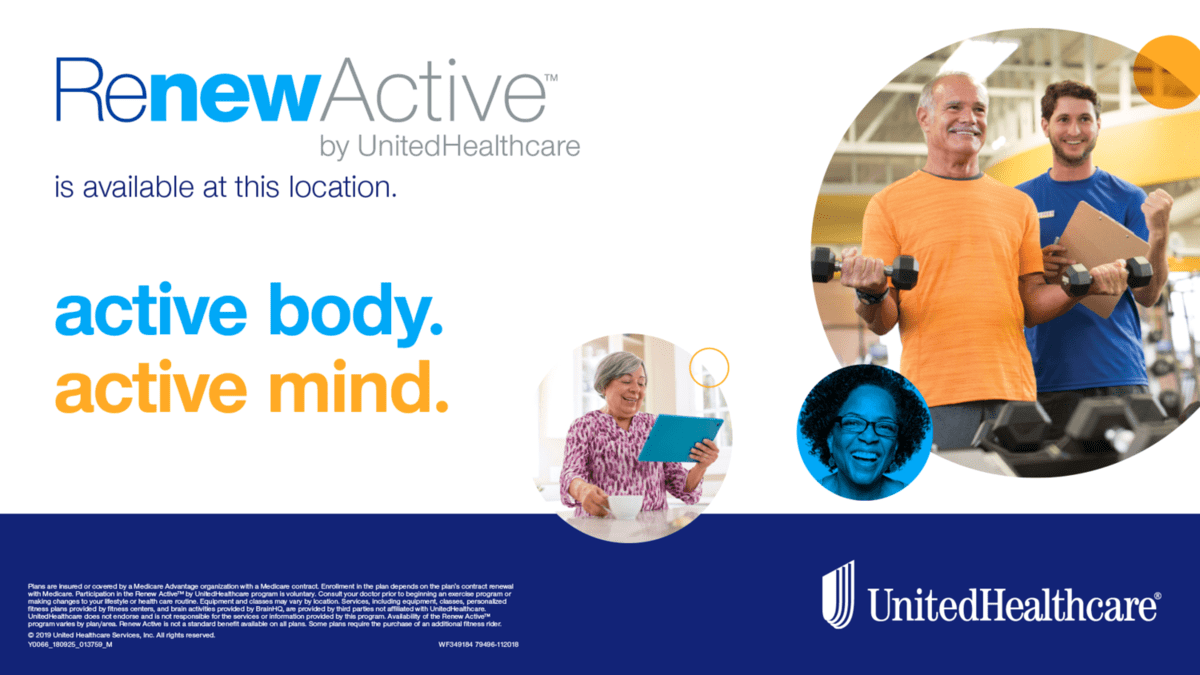 Renew Active Program at the YMCA of the Palm Beaches YMCA of the Palm