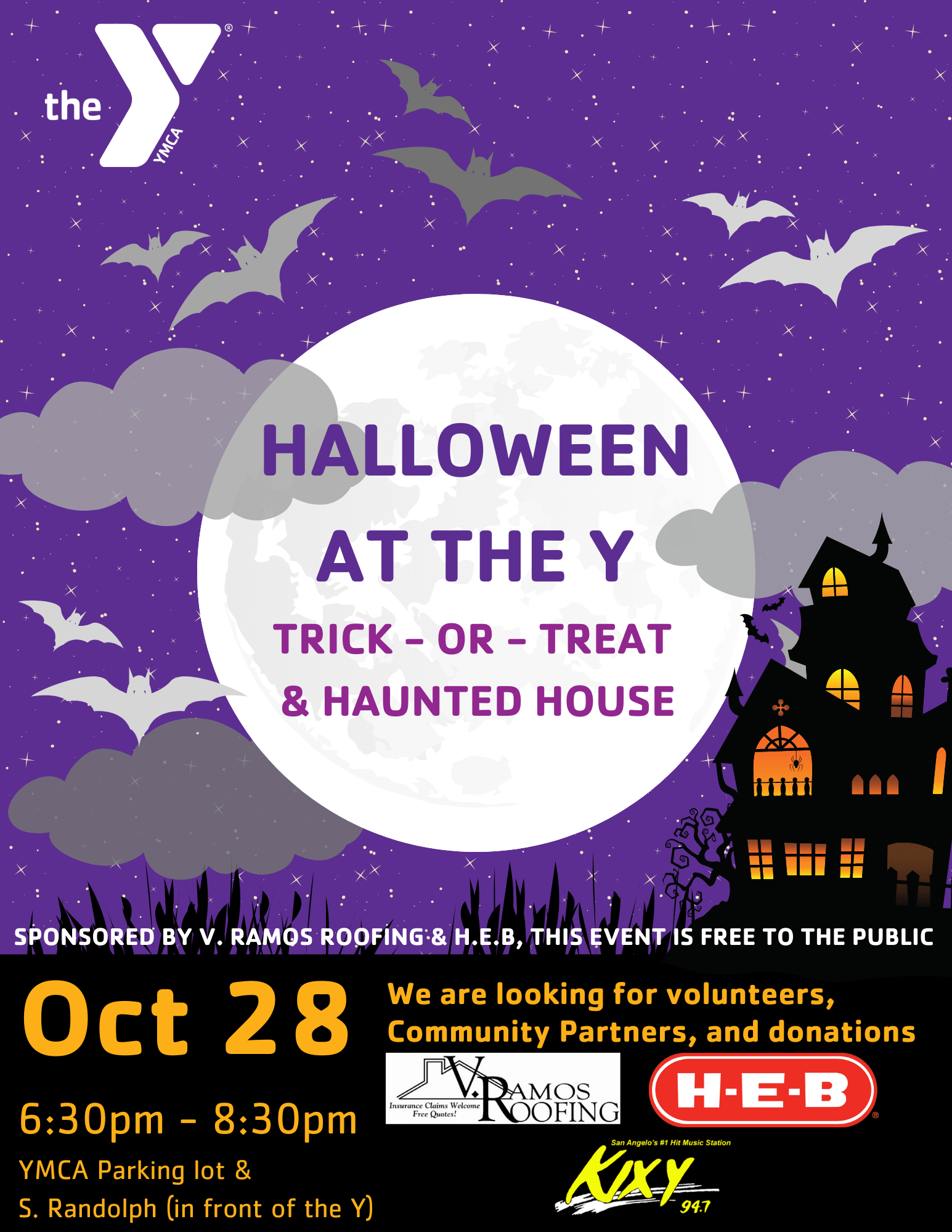 San Angelo Halloween Events 2023 Halloween At The Y :: Ymca San Angelo